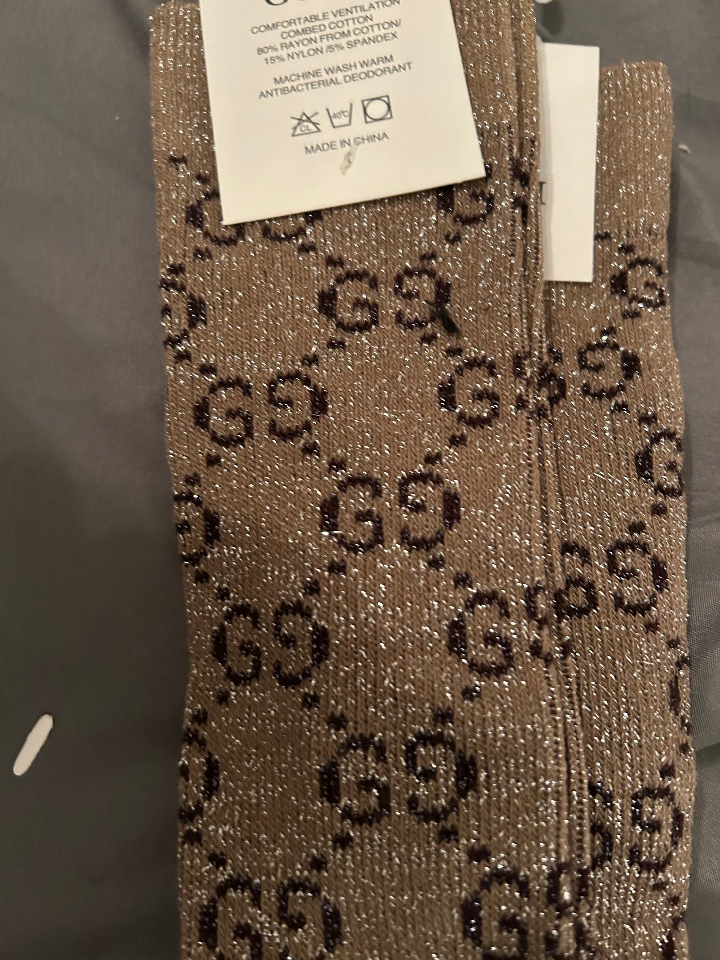 Gucci inspired socks