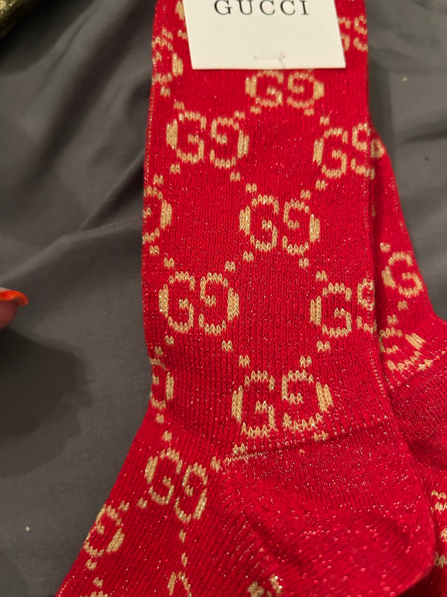 Gucci inspired socks