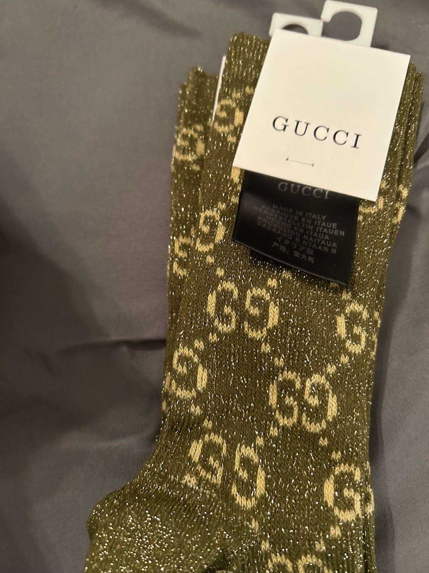 Gucci inspired socks